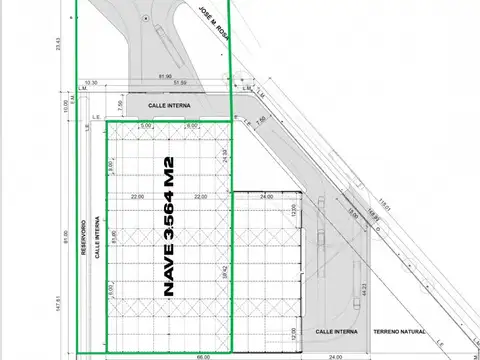 Circunvalación y Uriburu - Nave de 4.600 m²
