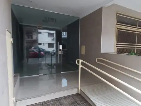 departamento 3 amb frente  5 piso  con balcón, toilette