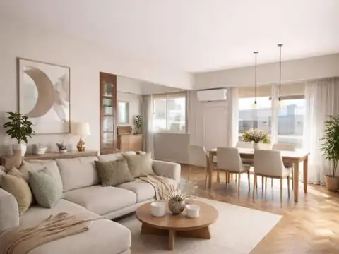 Vta hermoso 3 amb c/dep, cochera y balcon super luminoso