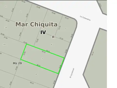 Terreno en Venta en Balneario Playa Dorada, USD 28.000