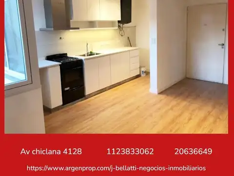 Departamento de 2 ambientes en Parque Patricios. Excelente!!