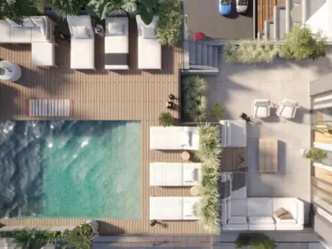 Departamento Monoambiente con 1 baño