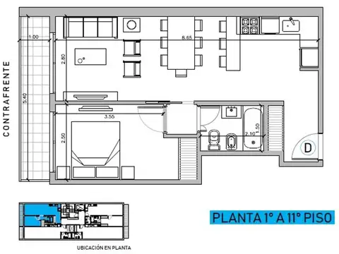 Castro Barros 1167 , Piso 4