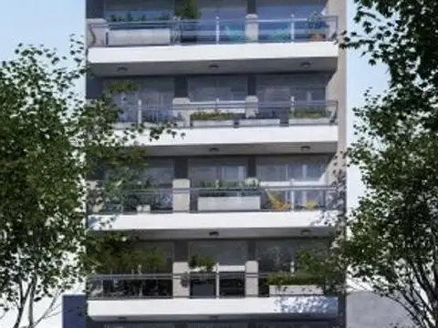 Dos ambientes contrafrente excelente