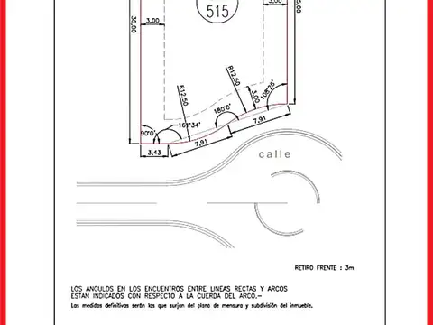 Venta Lote Pilar del Este B° Santa Emilia-lote int
