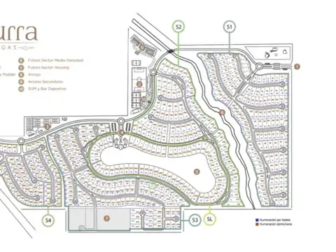 Espectacular lote a la venta en azzurra tortugas