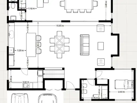 Casa 5 ambientes con 5 baños
