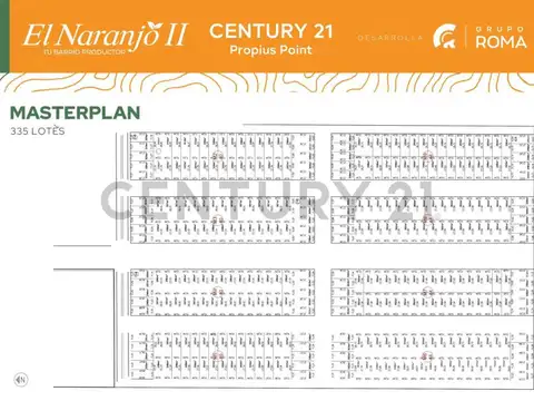 Lote 300 m2 sobre AVENIDA Barrio Abiero El Naranjo 2 Ibarluc