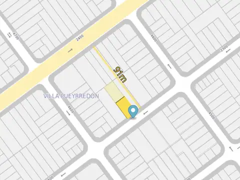 Terreno en Venta 13  mts Frente