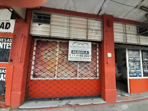 LOCAL EN ALQUILER AV. VERGARA 211 MORON