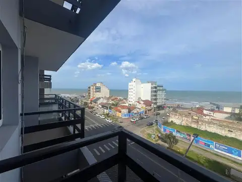 Temporada - 3 ambientes vista al mar - Independencia 600 - La Perla - Mar del Plata