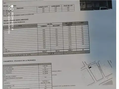 Terreno en Venta en Caballito, USD 480.000