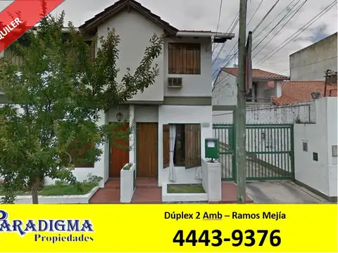 DUPLEX 2 AMBIENTES RAMOS MEJIA ALQUILER