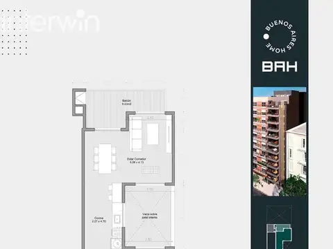 Departamento - Barrio Norte