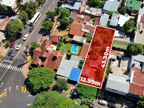 TF763 - TERRENO CÉNTRICO EN VENTA - AV. ROQUE PEREZ CASI ROCA