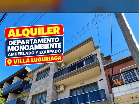 Departamento en Villa Luzuriaga