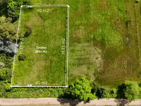 Lote de 2850 m2 Venta en San Vicente 