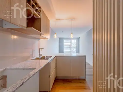 VENTA DEPARTAMENTO DE UN DORMITORIO CON DOBLE BALCÓN  Y AMENITIES EN ZONA CENTRO