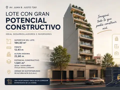 Terreno en Venta en Vélez Sarsfield, CABA