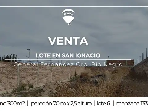 VENTA LOTE FERNANDEZ ORO