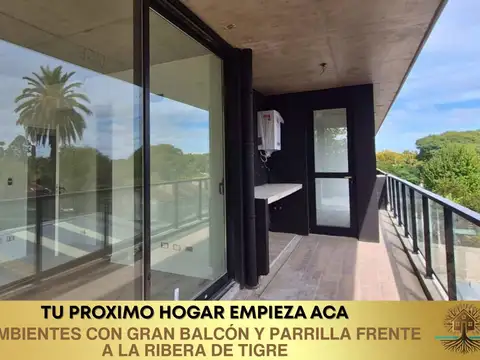 Depto 3 amb en Lavalle con balcón | excelente ubicación tigre centro