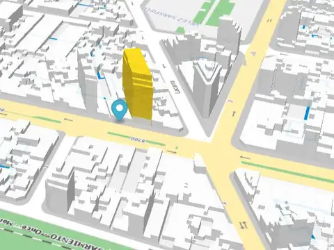 Terreno en foco comercial de Floresta, para 4200 m2 vendibles con importante local