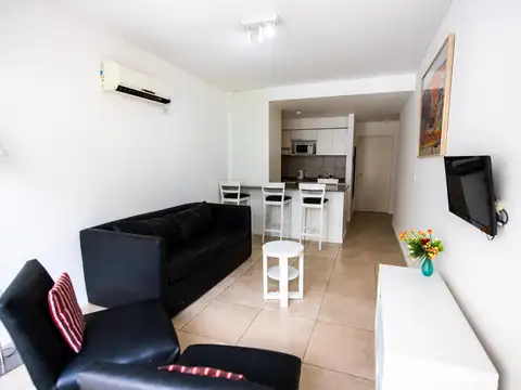 Departamento Dos Ambientes - Amoblado - Recoleta - Laprida al 1700