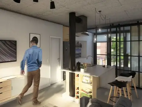 Departamento en Venta de 1 dormitorio