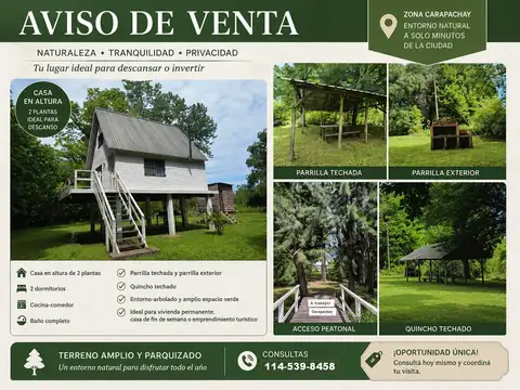 Casa  en Venta en Carapachay, Zona Delta, Tigre