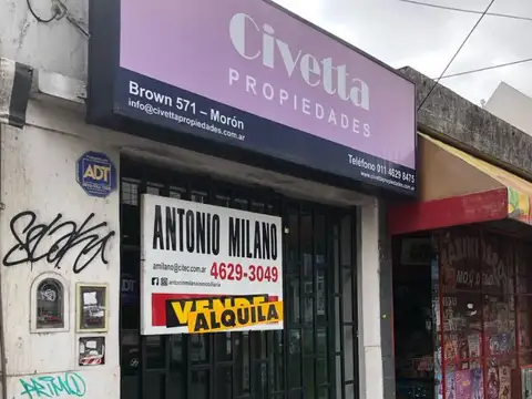 LOCAL CON DEPENDENCIAS Y DEPOSITO