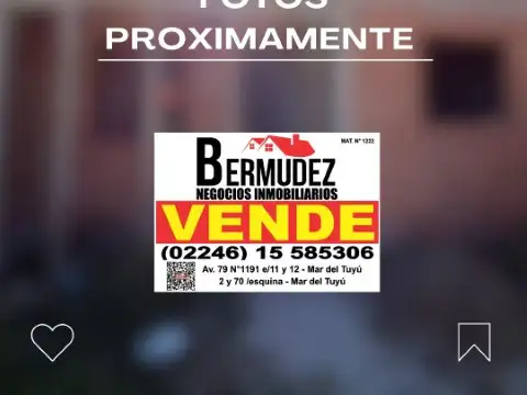 Venta Chalet 3 Ambientes Obra En Pozo Calle 6 Etre 62 Y 63 Mar Del Tuyu