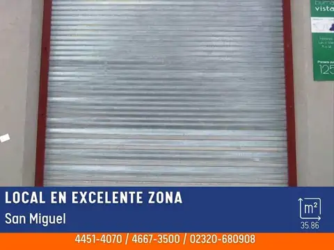 Local - Venta - Argentina, San Miguel - Primera Junta 100