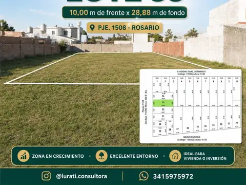 Terreno en Venta en Fisherton, Rosario