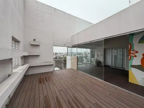Departamento de 2 dormitorios con quincho y terraza exclusiva