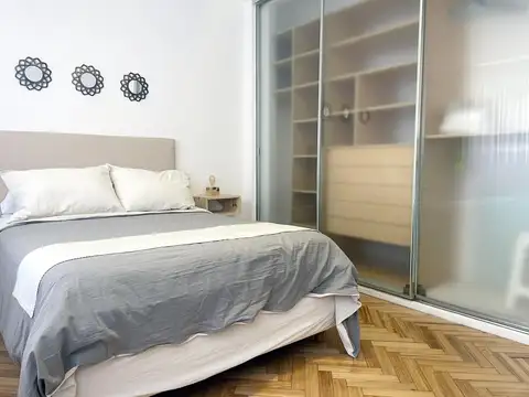 Departamento en Las Cañitas 2 ambientes con dependencia y cochera