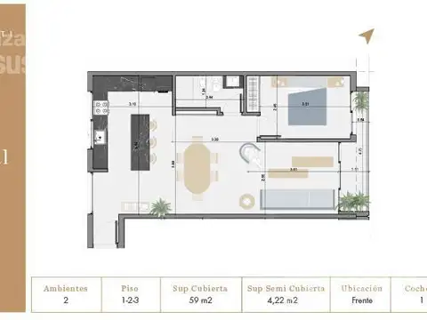 Departamento en Venta A Estrenar