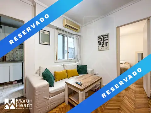 -RESERVADO- 2 Amb. Cómoda distribución. Excelente ubicación.