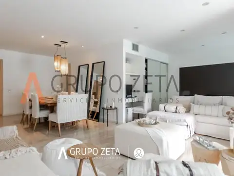 Departamento 3 ambientes con 4 baños