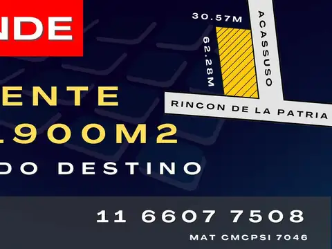 Terreno en Venta en Manzanares, USD 180.000