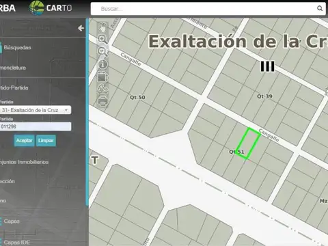 Terreno en Venta de 2450,0 m2