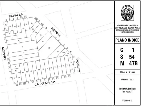 Terreno en Venta en Velez Sarsfield, USD 197.999