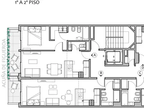 Departamento en Venta de Monoambiente