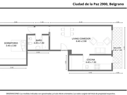 Departamento en Venta 56 años