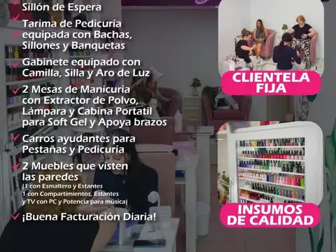 FONDO DE COMERCIO – CENTRO DE ESTÉTICA EN SAN MIGUEL