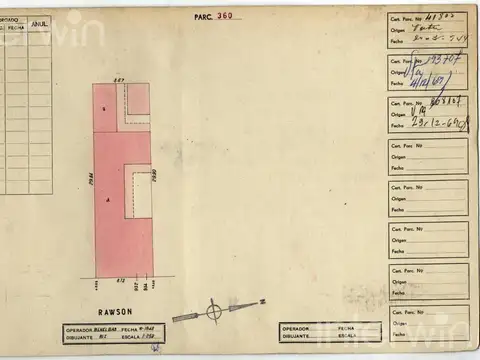 Terreno en Venta 17  mts Frente