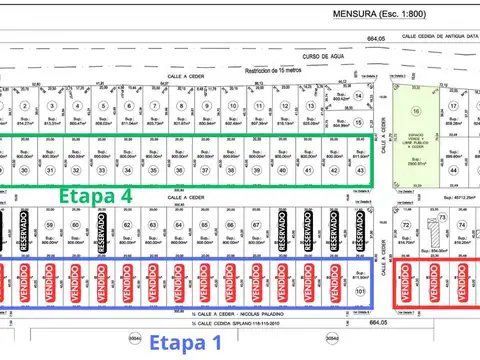Terreno en Venta en Barrio el Cazador, USD 140.000