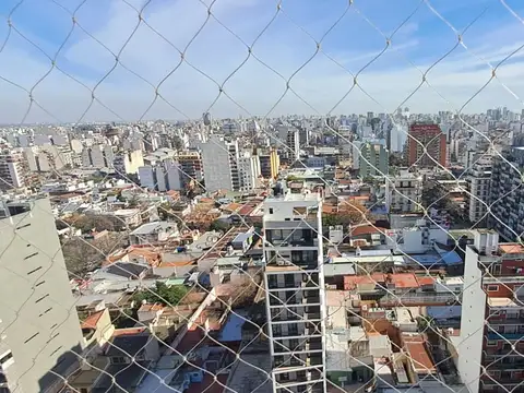 2 AMBIENTES AMUEBLADO BALCON SEGURIDAD BALCON