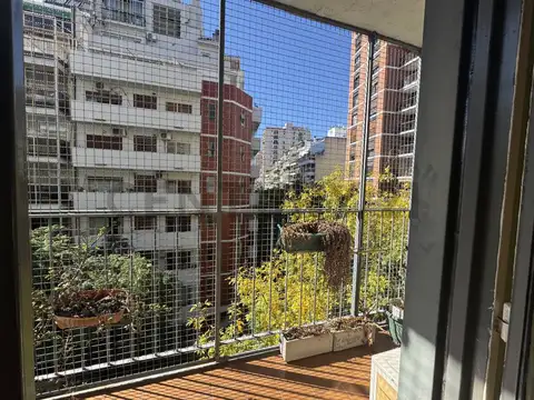3 ambientes en venta, JUNCAL 3700- luz,  balcones y ubicación que enamora:  Palermo- Botánico