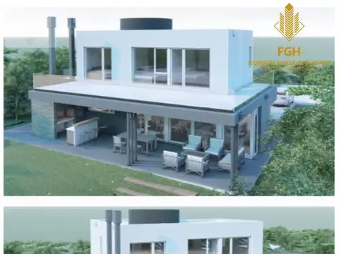 Casa 6 ambientes con 2 baños