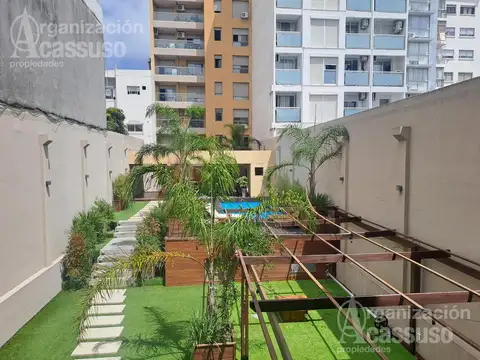 Departamento - Pocitos - Monoambiente - balcón - piscina - parrillero - gimnasio